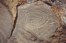 Geschichte, Felsinschrift in El Julan auf El Hierro